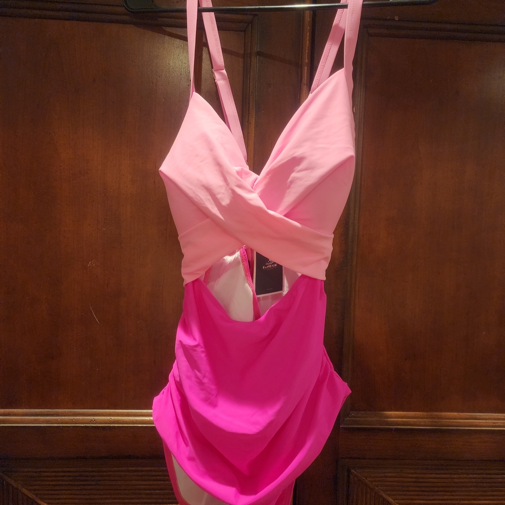 Pink and Fuchsia Swimsuit